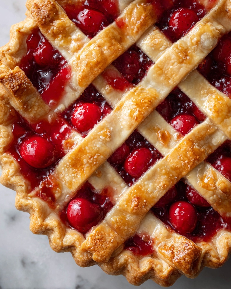 Homemade Cherry Pie Recipe - Recipe Image