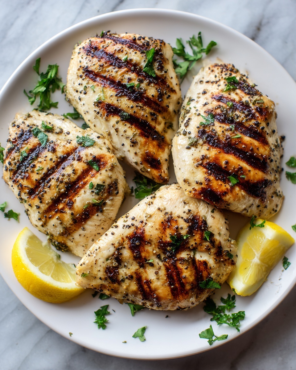 Oven-Baked Greek Chicken Breast Recipe - Recipe Image