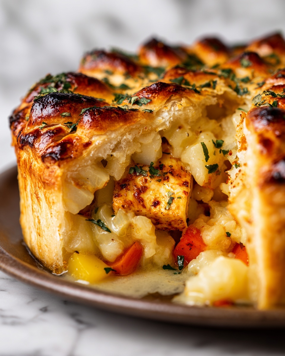 Brazilian Chicken Pot Pie Recipe - Recipe Image