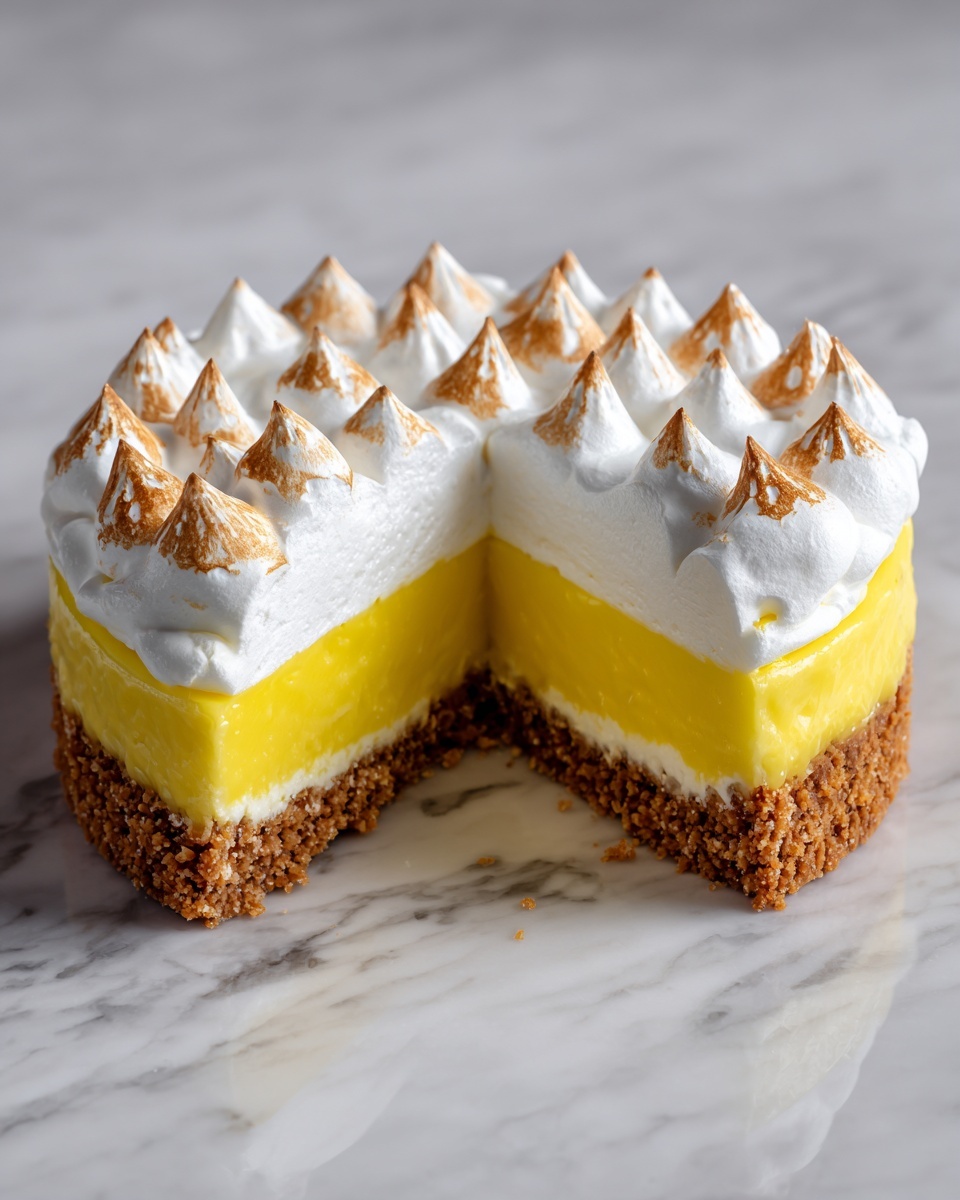 Lemon Meringue Cheesecake Recipe - Recipe Image