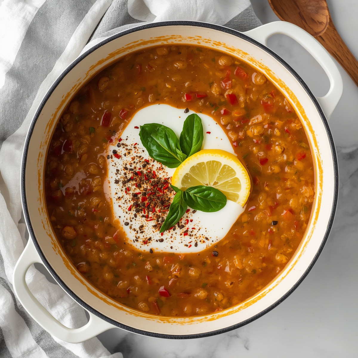 Creamy Marry Me Lentils Recipe - Recipe Image