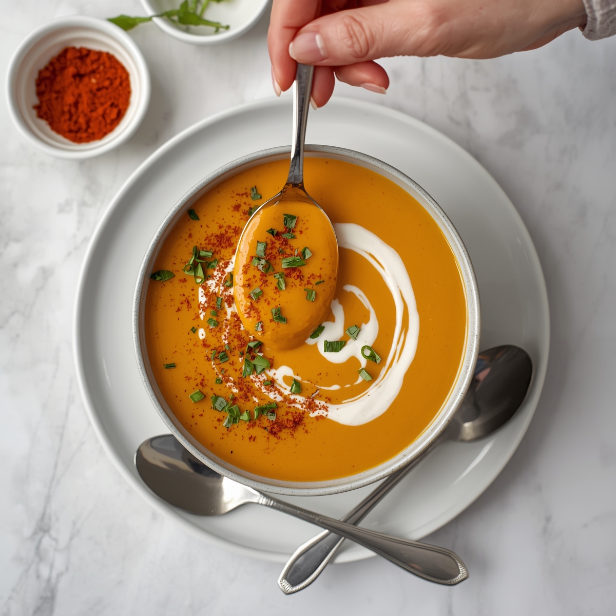 Sweet Potato Soup Recipe - Recipe Image