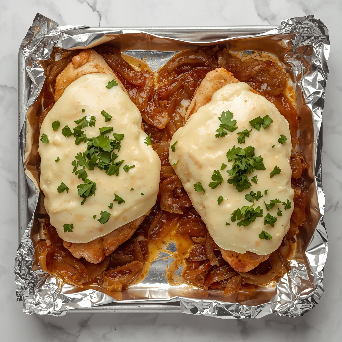 French Onion Chicken Bake Recipe - Recipe Image
