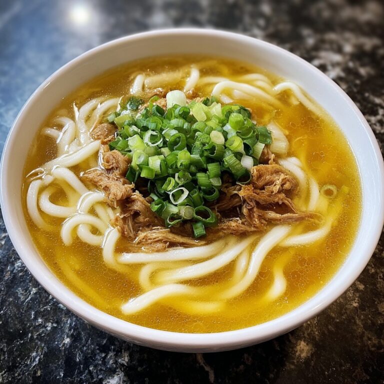 Chicken Udon Soup Recipe