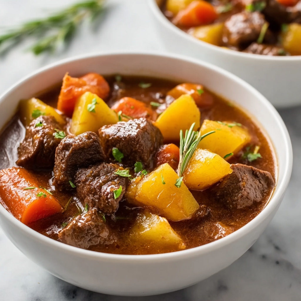 Hearty Dutch Oven Beef Stew Recipe - Recipe Image