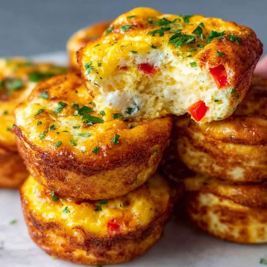 Cheesy Protein Egg Muffins Recipe - Recipe Image