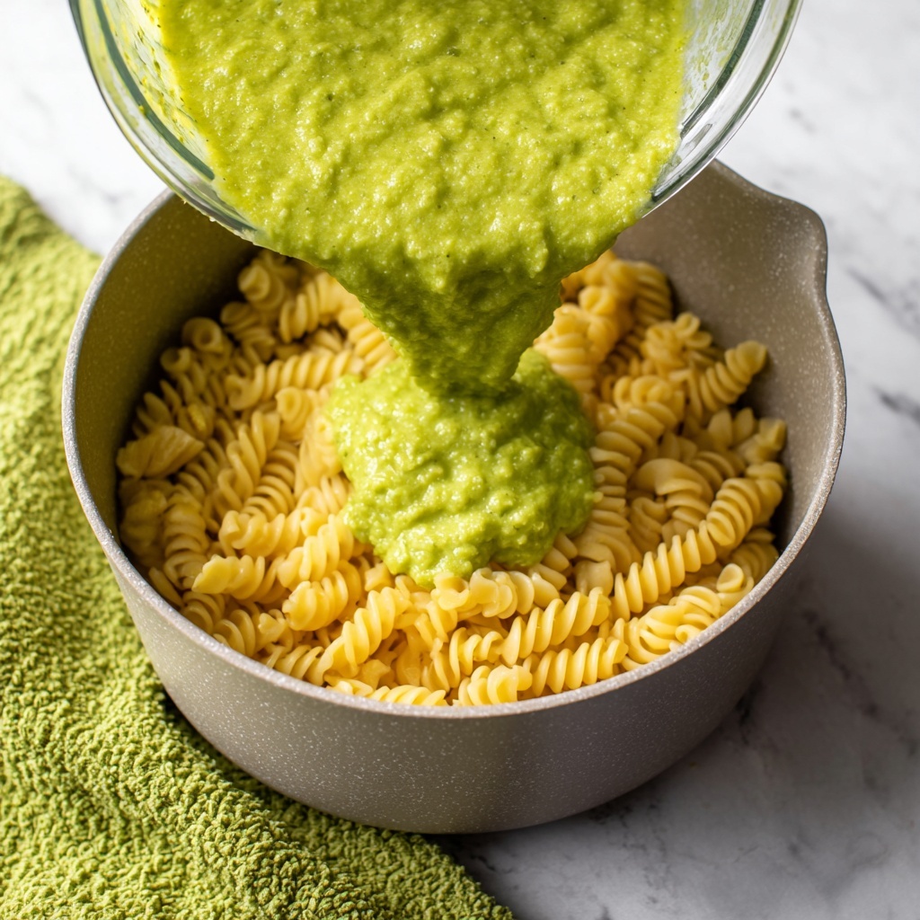 Pasta with Creamy Roasted Zucchini Sauce Recipe - Recipe Image