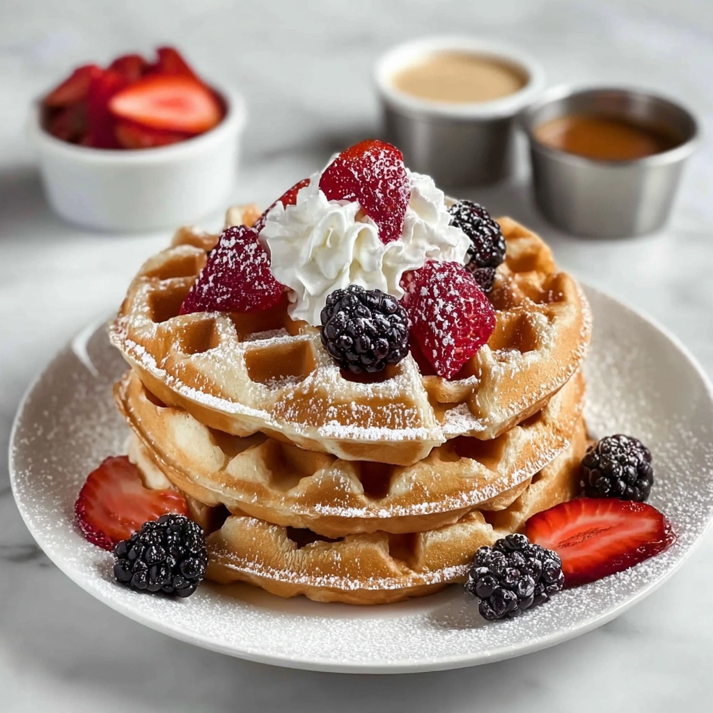 Healthy Protein Waffles in 10 Minutes Recipe - Recipe Image