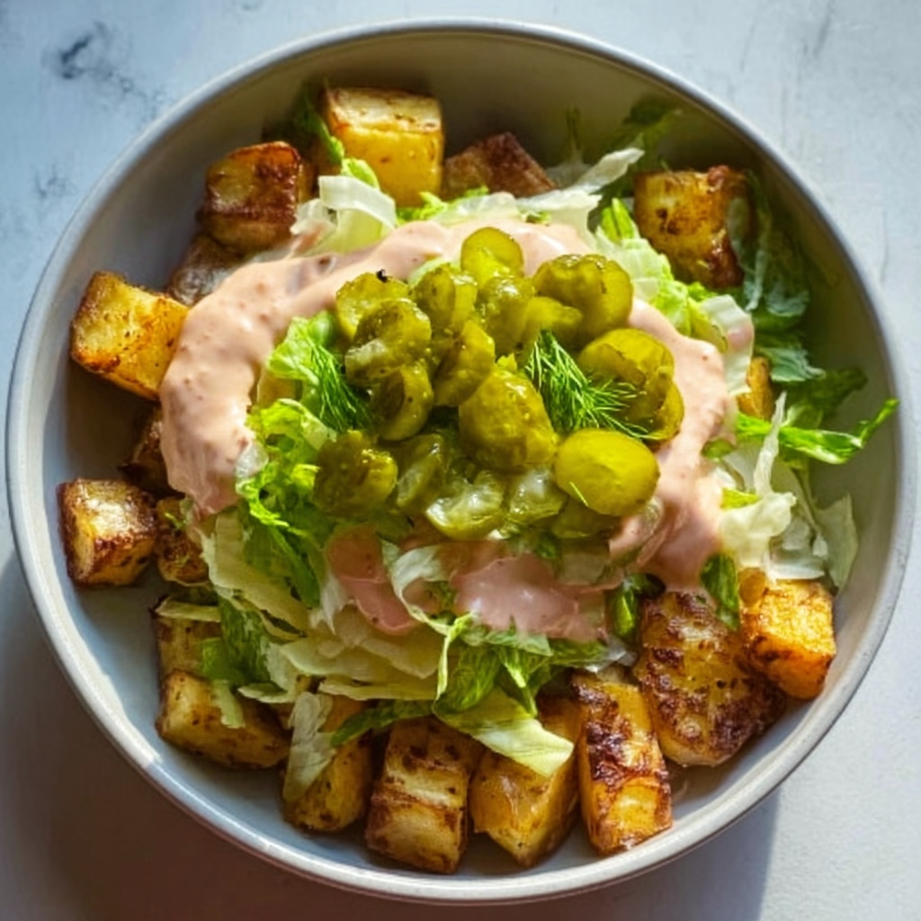 Loaded Potato Big Mac Bowl Recipe - Recipe Image