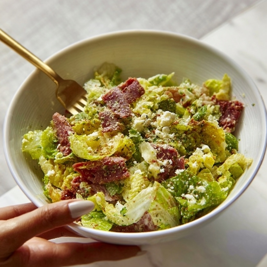 Big Yummy Italian Salad Recipe - Recipe Image