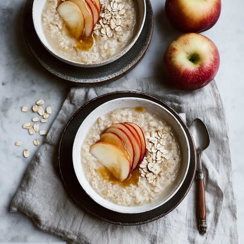 Caramel Apple Oatmeal: A Cozy Fall Breakfast Recipe - Recipe Image