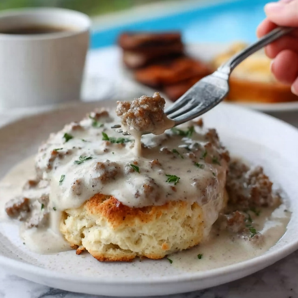 Pioneer Woman Sausage Gravy Recipe - Recipe Image