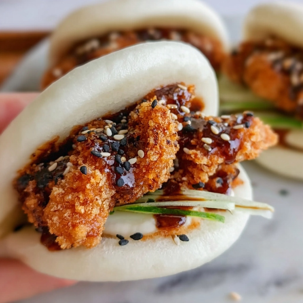 Korean Chicken Bao Recipe - Recipe Image