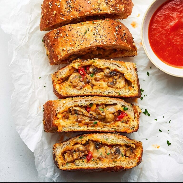 Sausage, Pepper, and Onion Stromboli Recipe