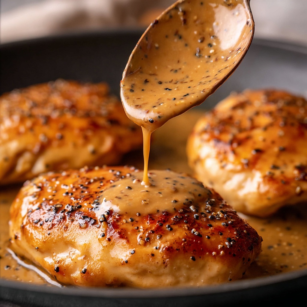 JB's Chicken au Poivre with Creamy Peppercorn Sauce Recipe - Recipe Image