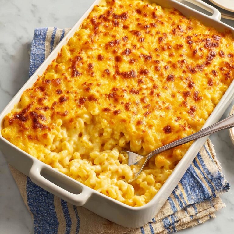 Creamy Chicken Noodle Soup with Bacon, Croutons, and Mini Pasta Recipe