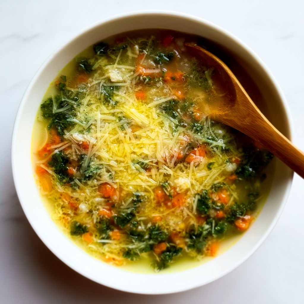 Lemon Rosemary Chicken Soup Recipe - Recipe Image