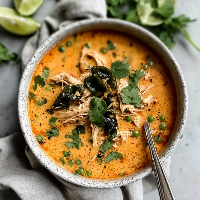 Chicken Poblano Soup: 30-Minute Cozy Dinner Delight Recipe