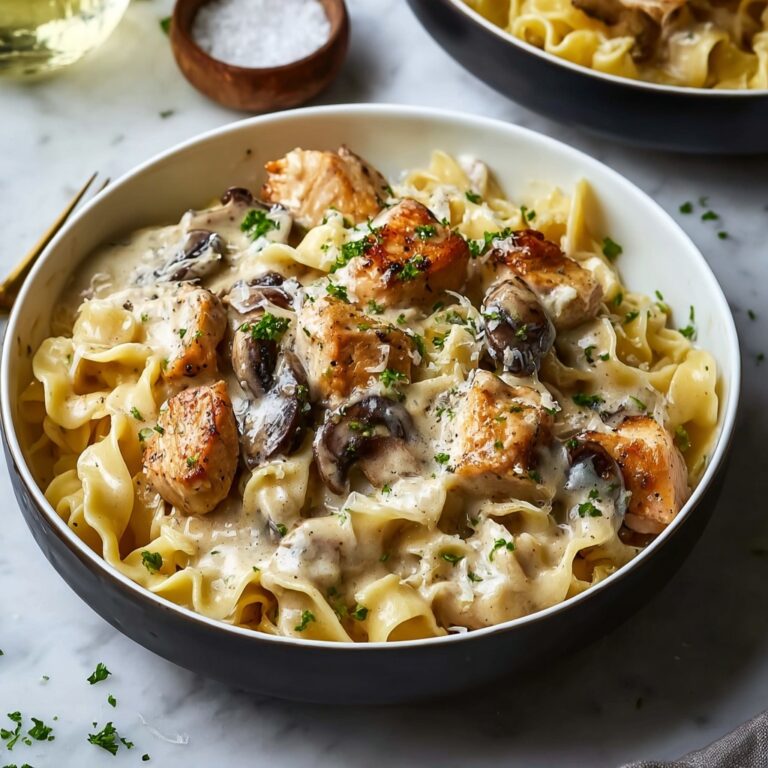 Quick and Easy Rich Chicken Stroganoff for Cozy Nights Recipe