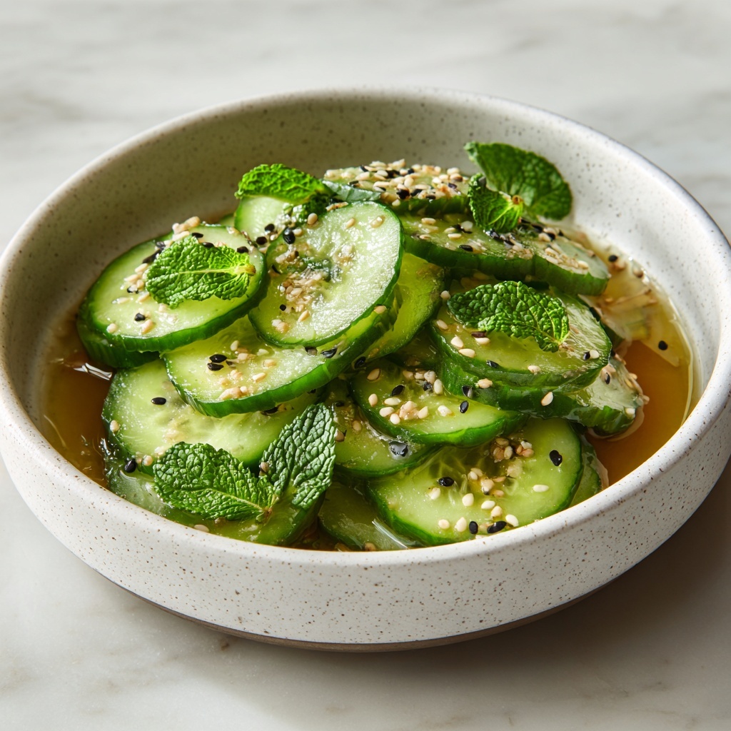 Honey Lime Cucumber Salad Recipe - Recipe Image