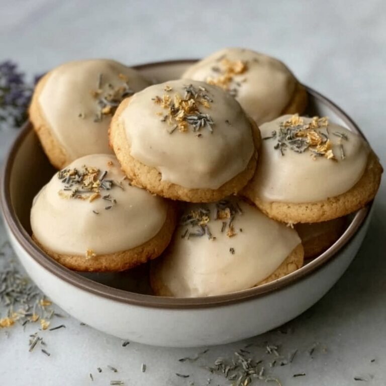 Lavender Lemon Shortbread Cookies Recipe