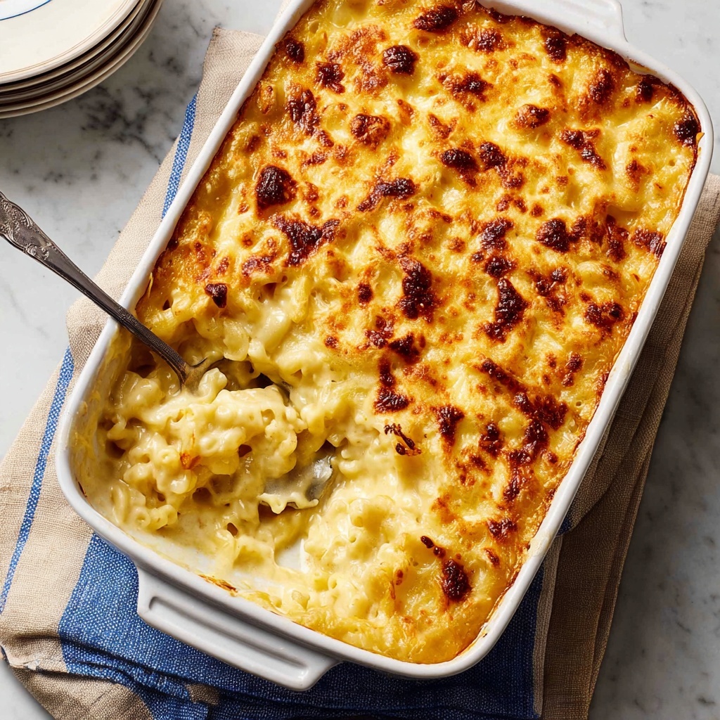 Creamy Chicken Noodle Soup with Bacon, Croutons, and Mini Pasta Recipe - Recipe Image
