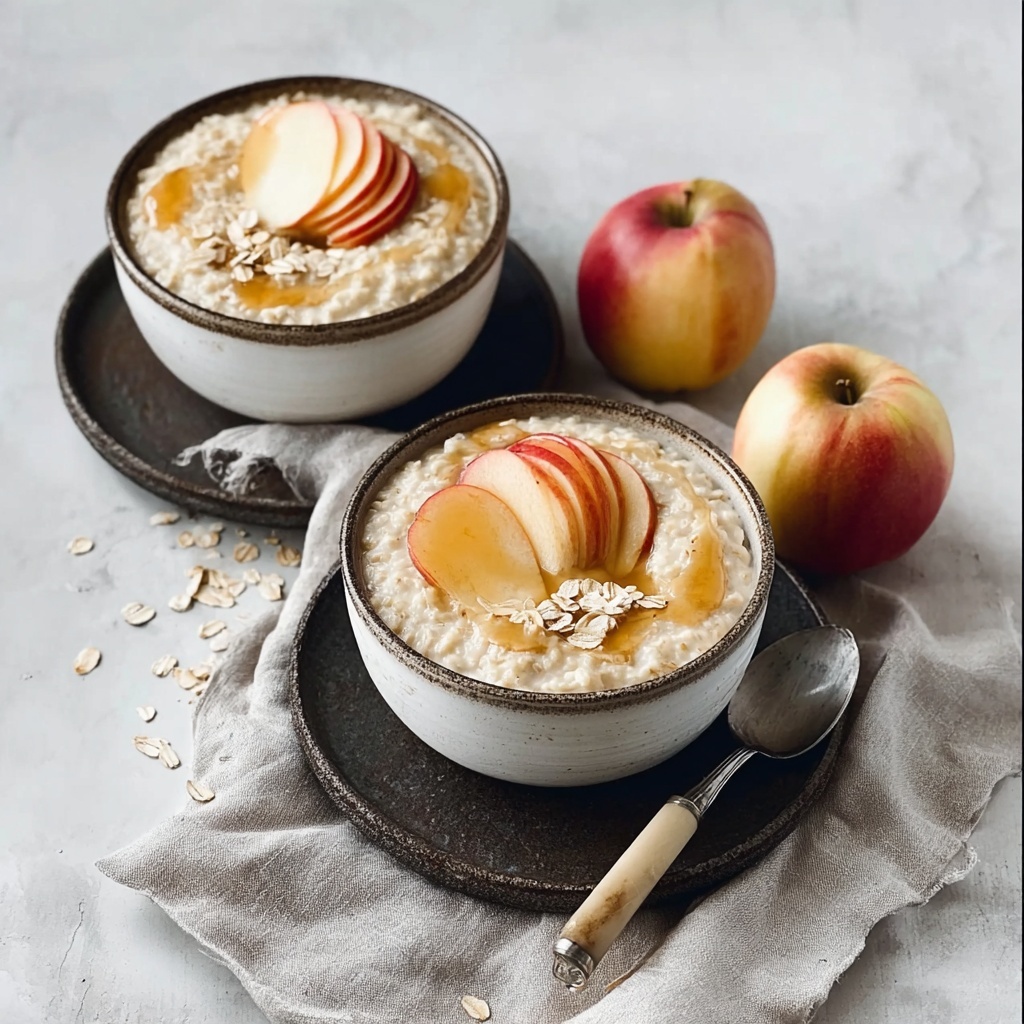 Caramel Apple Oatmeal: A Cozy Fall Breakfast Recipe - Recipe Image