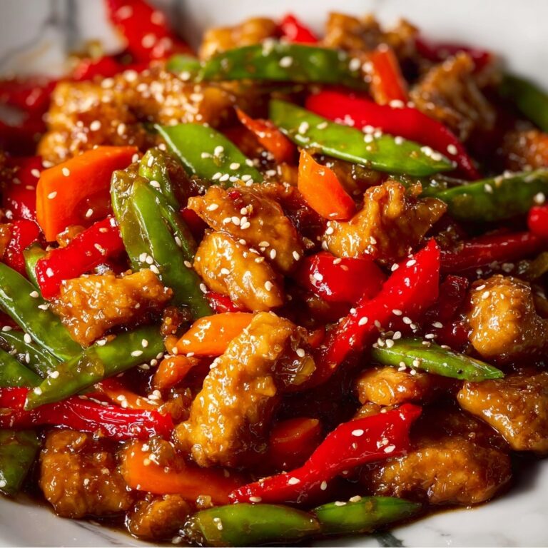 Honey Garlic Chicken Stir Fry Recipe