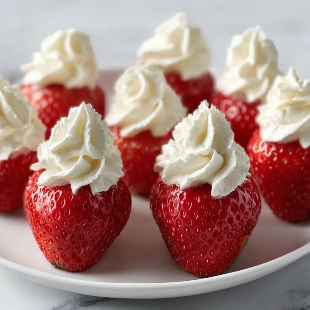 Deviled Strawberries Recipe - Recipe Image