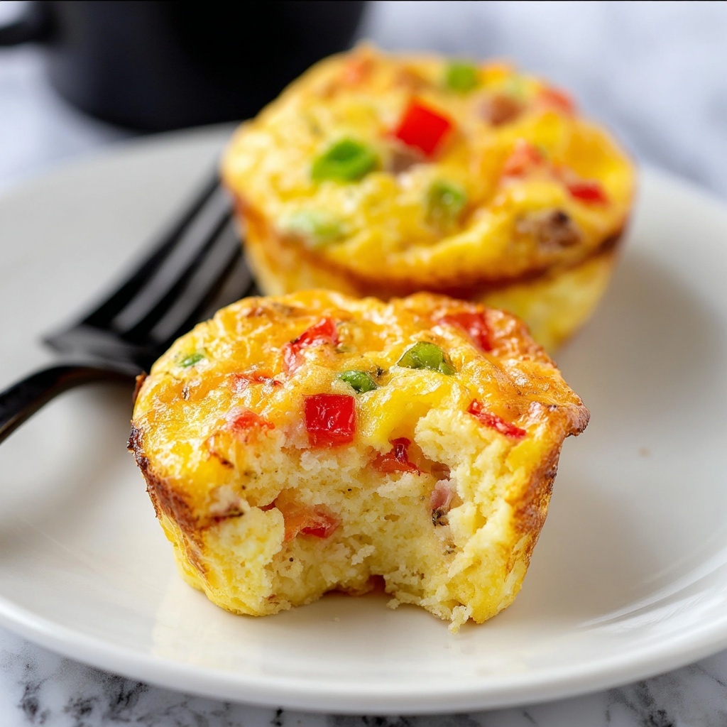 Scrambled Egg Breakfast Muffins Recipe - Recipe Image