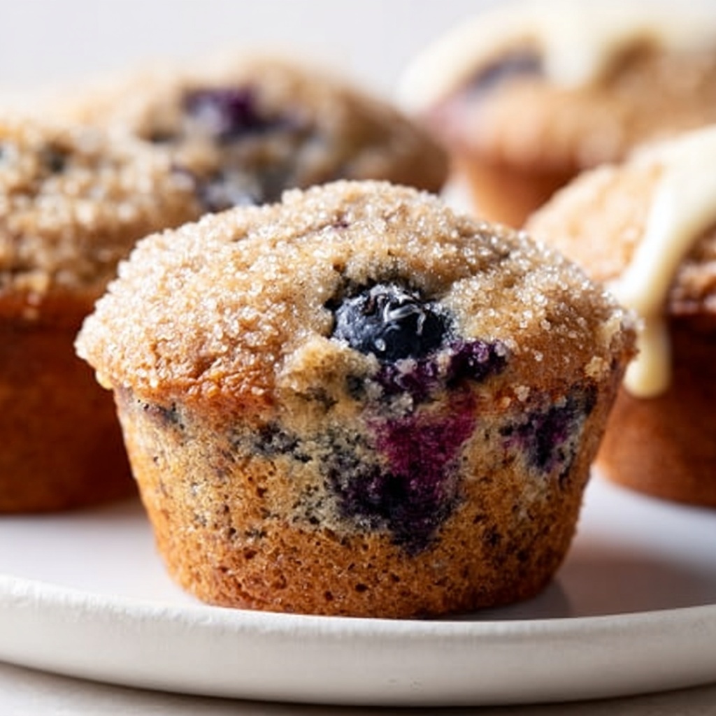 Mixed Berry Muffins with Sugary Topping Recipe - Recipe Image