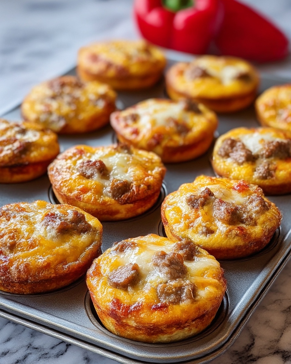 Protein Pancake Sausage Muffins Recipe - Recipe Image