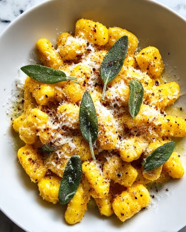 Creamy Pumpkin Gnocchi with Sage and Parmesan Recipe