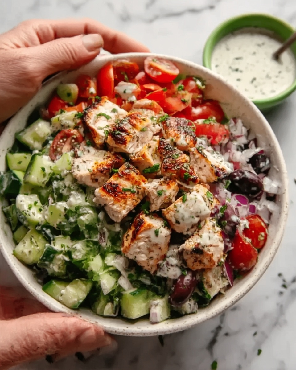 Mediterranean Chicken Salad Recipe - Recipe Image