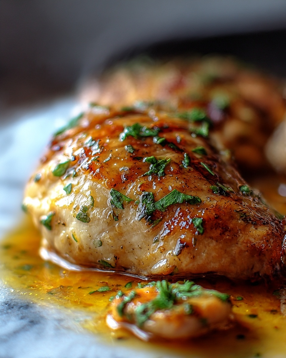 Melt-in-Your-Mouth Baked Chicken Breast with Garlic, Herbs, and Balsamic Vinegar Recipe - Recipe Image