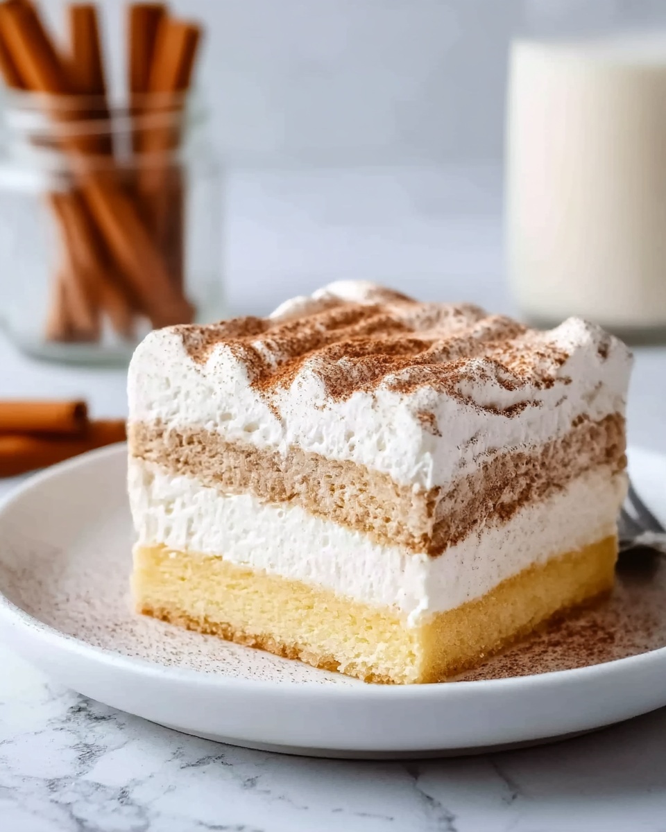 Cinnamon Roll Poke Cake Recipe - Recipe Image