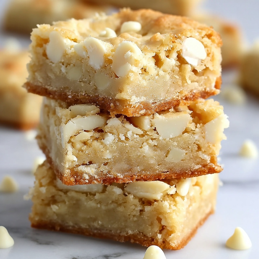 Easy Blondies Recipe - Recipe Image