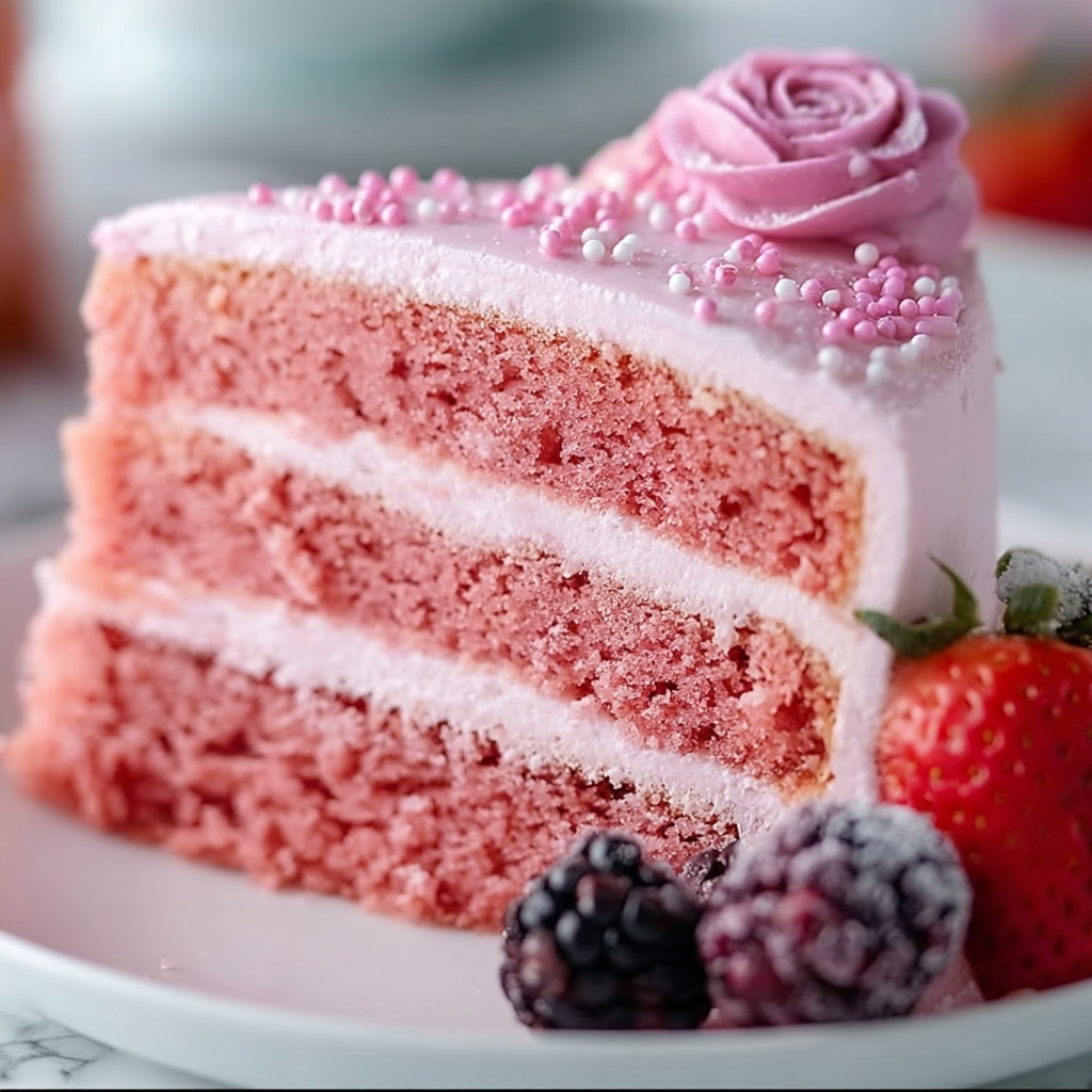Pink Velvet Cake Recipe - Recipe Image