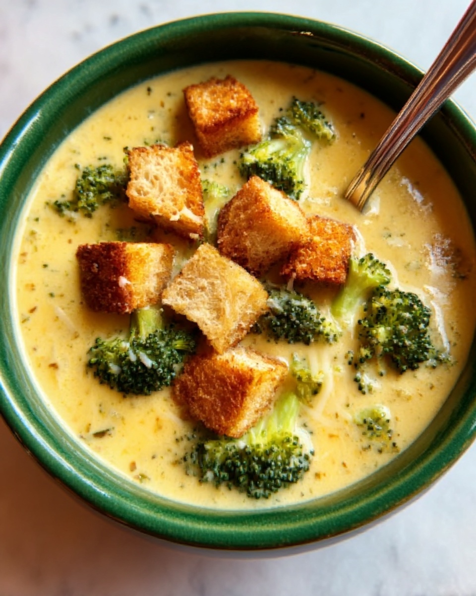Creamy Broccoli Cheddar Soup Recipe - Recipe Image