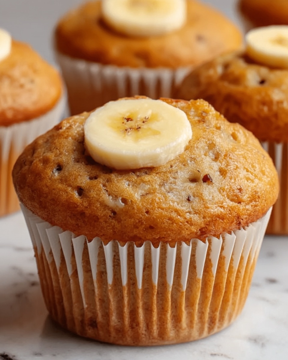 Low-Calorie Greek Yogurt Banana Muffins Recipe - Recipe Image