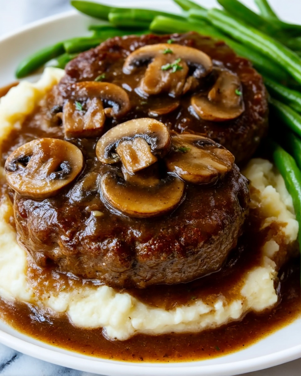 Bobby Flay Salisbury Steak Recipe - Recipe Image