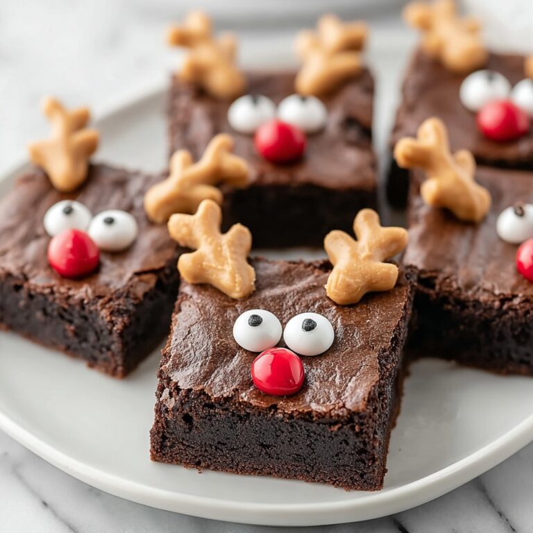 Rendier Hazelnoot Brownies Recipe