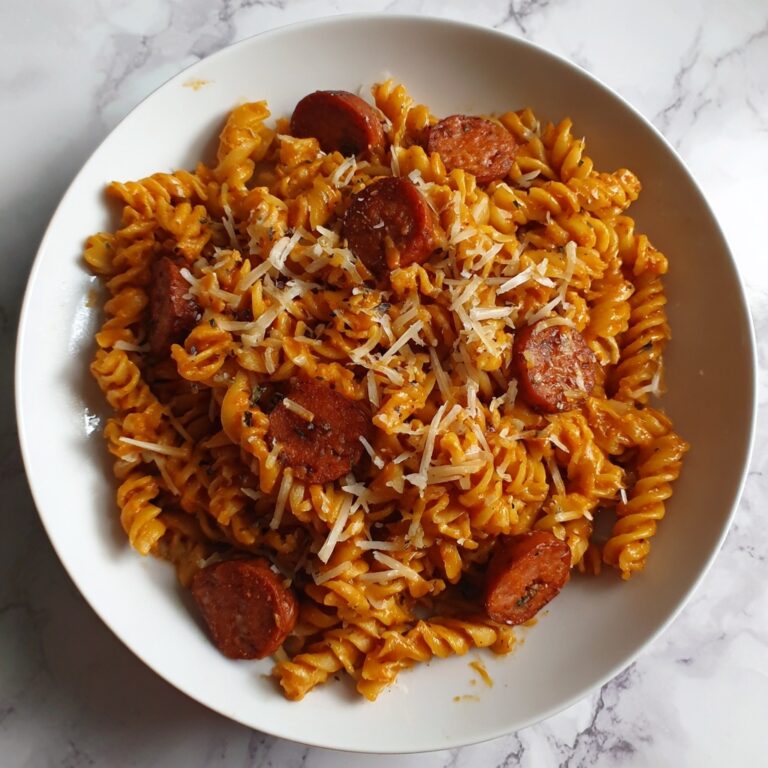 Creamy Smoked Sausage Pasta Recipe