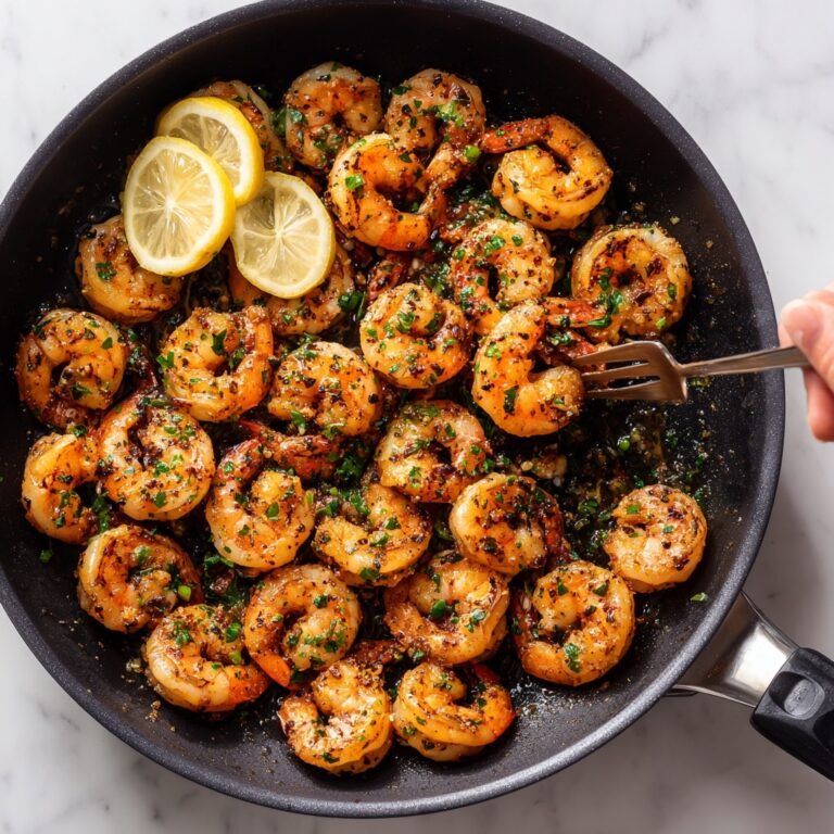 Spicy Lemon Garlic Shrimp Recipe