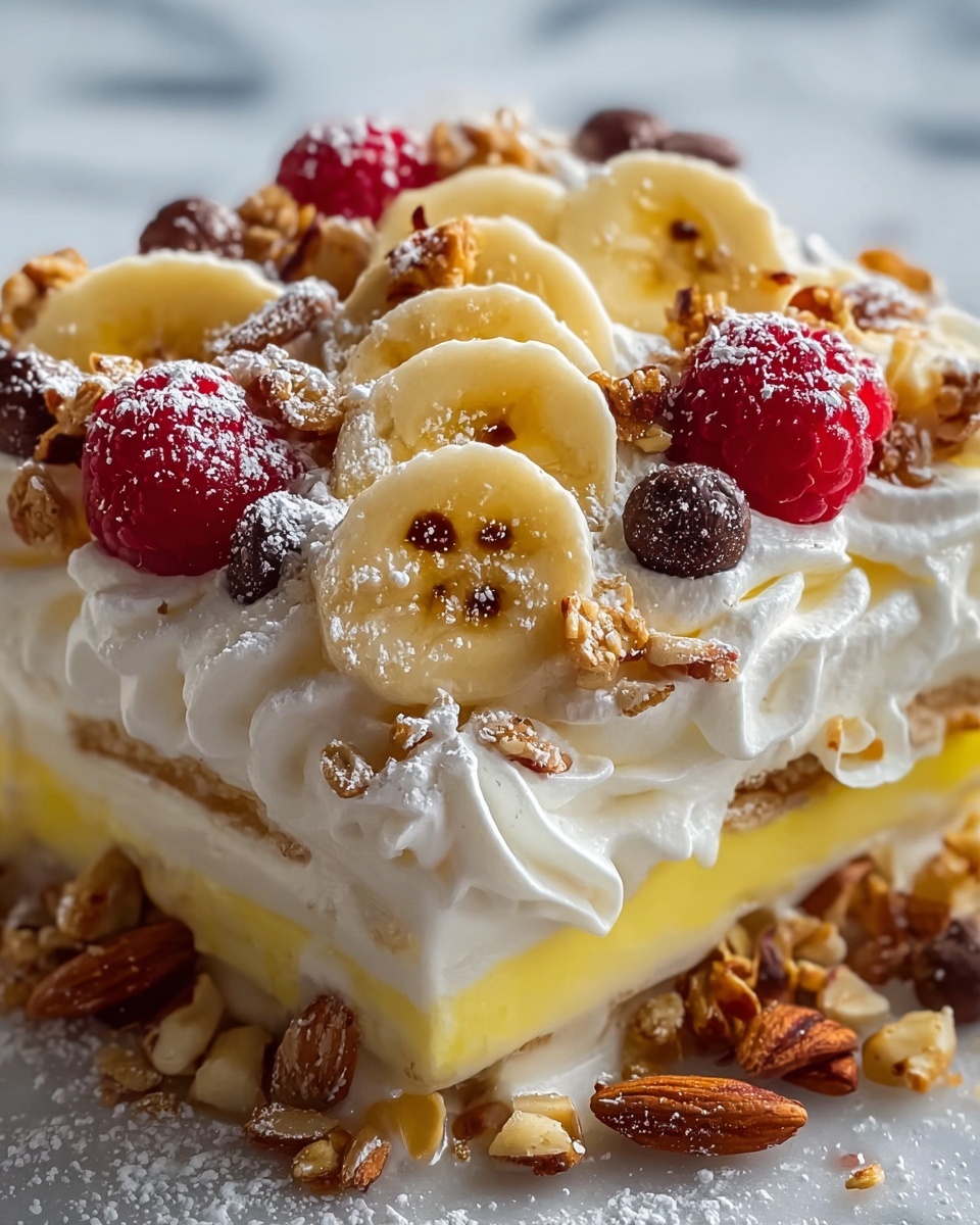 Banana Split Fluff Recipe - Recipe Image