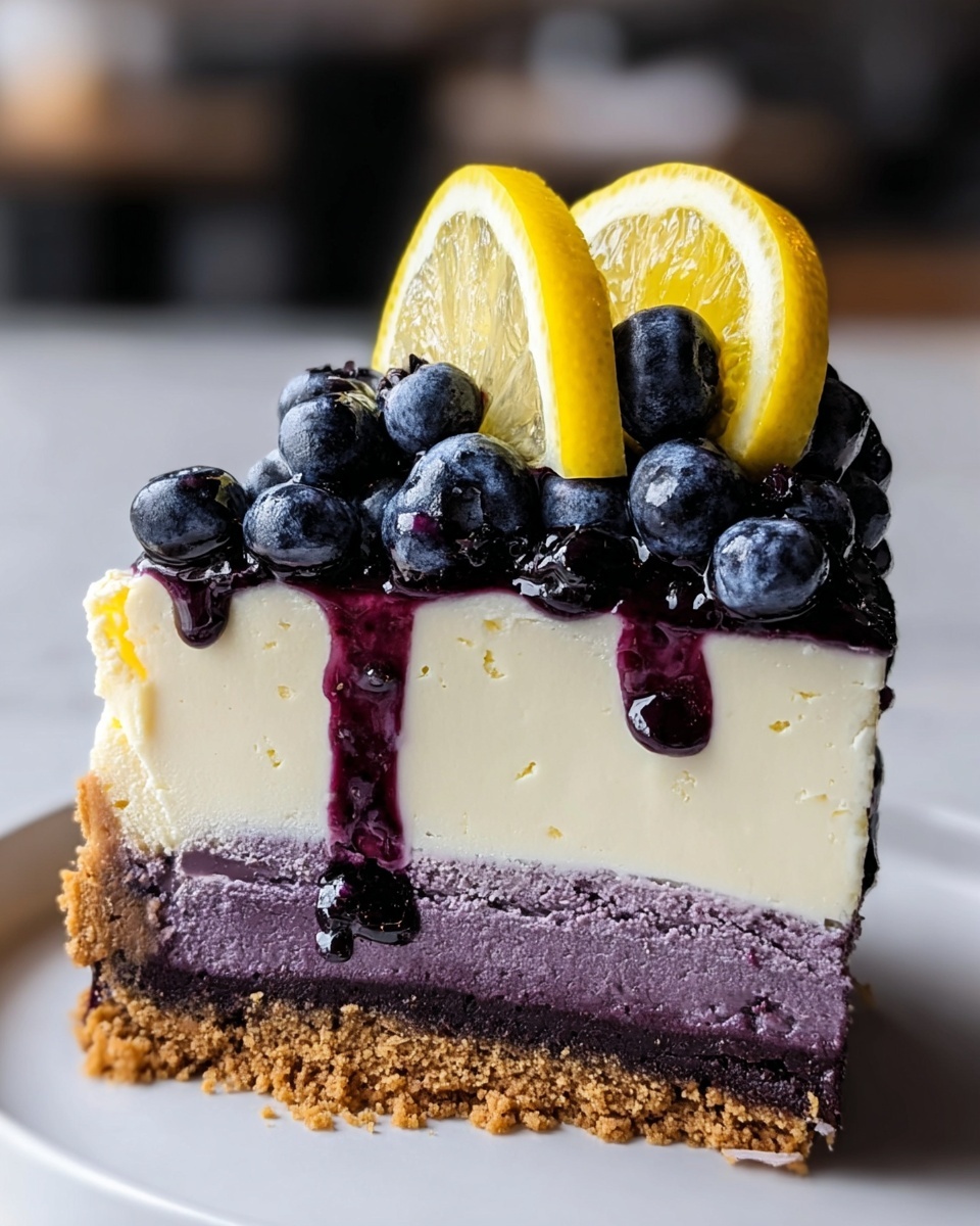 Lemon Blueberry Cheesecake Extravaganza Recipe - Recipe Image