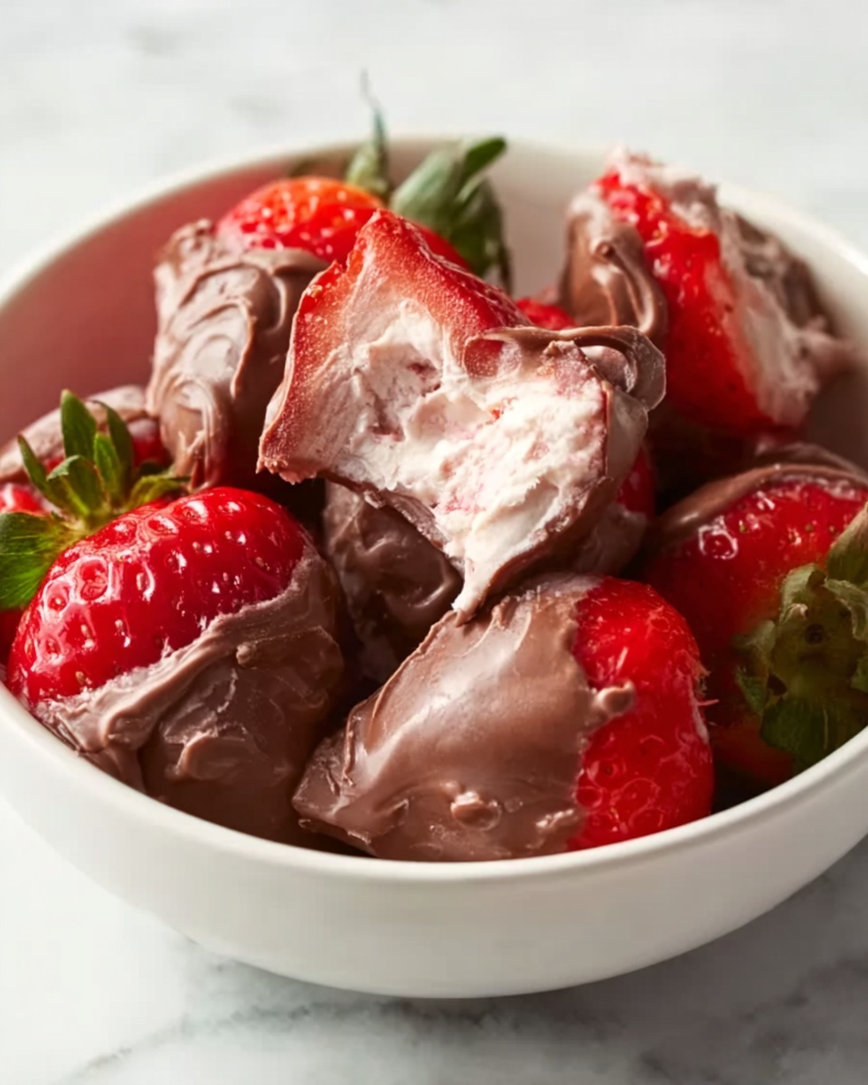 Chocolate Strawberry Yogurt Clusters Recipe - Recipe Image