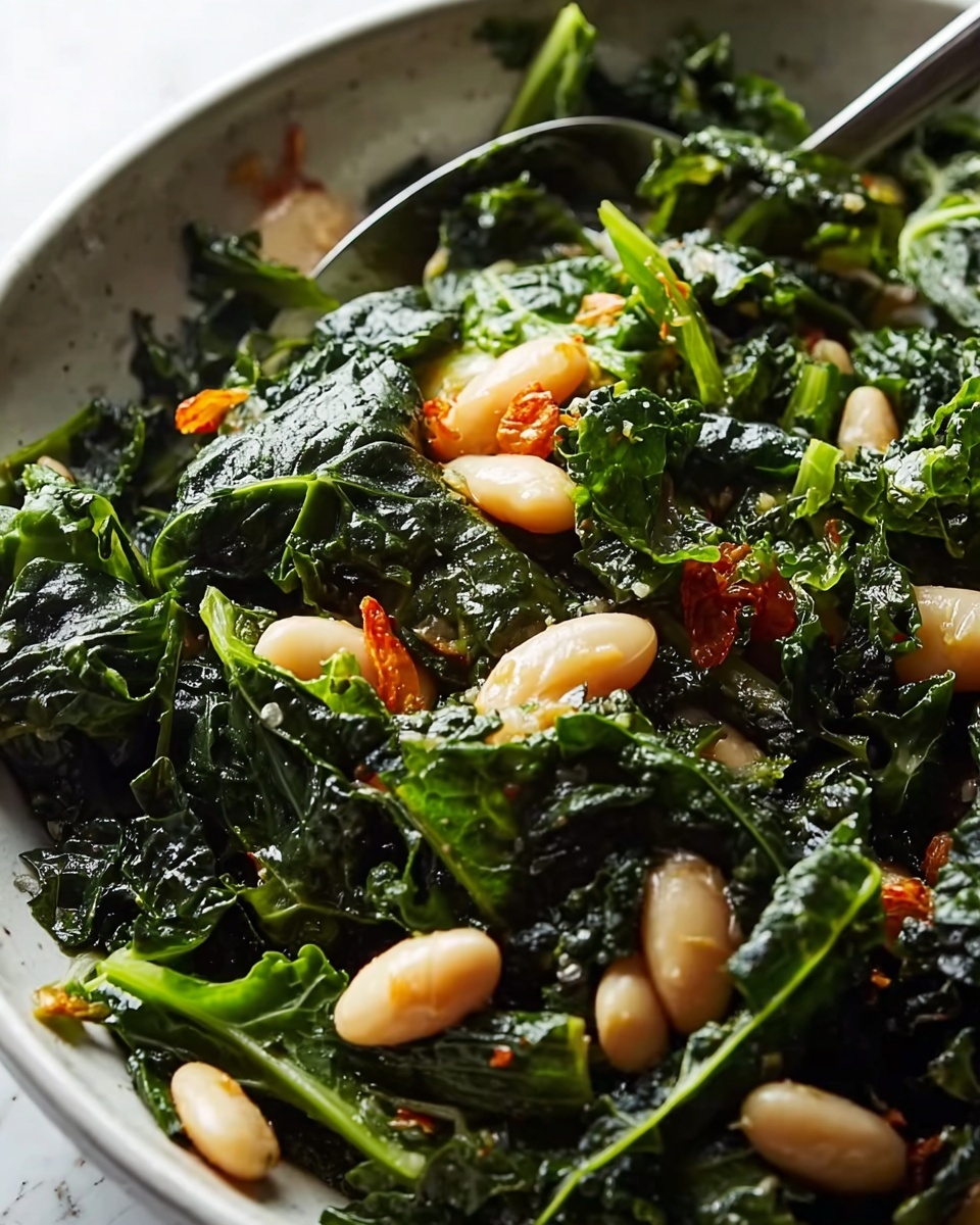 Mediterranean White Beans & Greens Recipe - Recipe Image