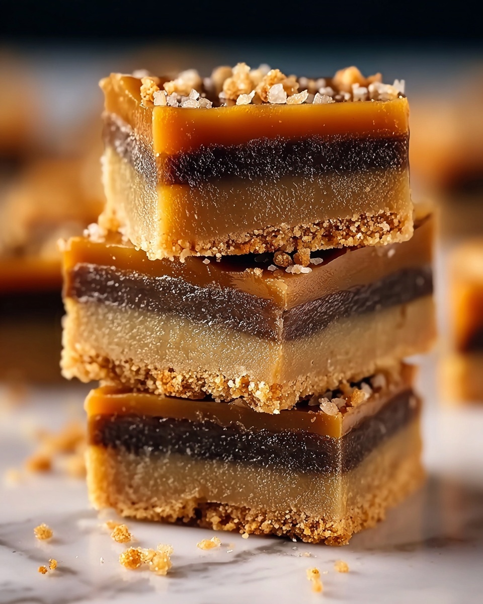 Gooey Caramel Coffee Bars Recipe - Recipe Image