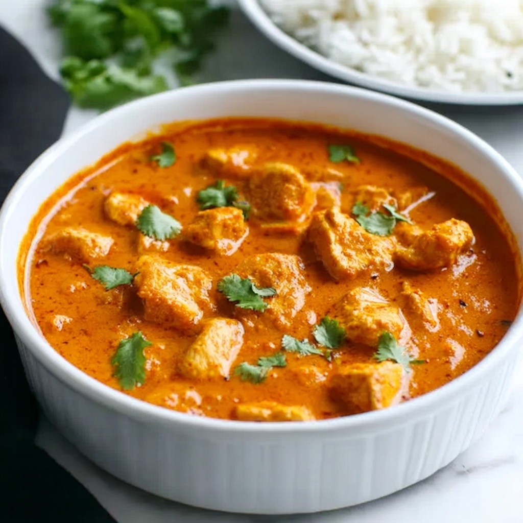 Creamy Crockpot Butter Chicken Recipe - Recipe Image